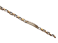 Bracciale Zancan Uomo in Acciaio Cubic Zirconia EHB248 - EHB248